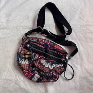 L.A.M.B. African‎ Shell and Mahi Print Crossbody Bag